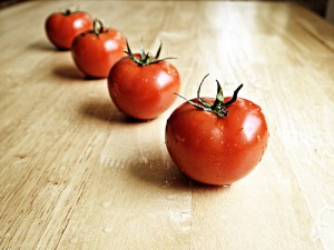 Tomatoes contain Lycopene